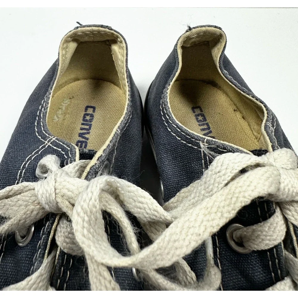 Converse Chuck Taylor All Star Navy Blue Low Top Youth Sneakers 3J235 Size 2‎